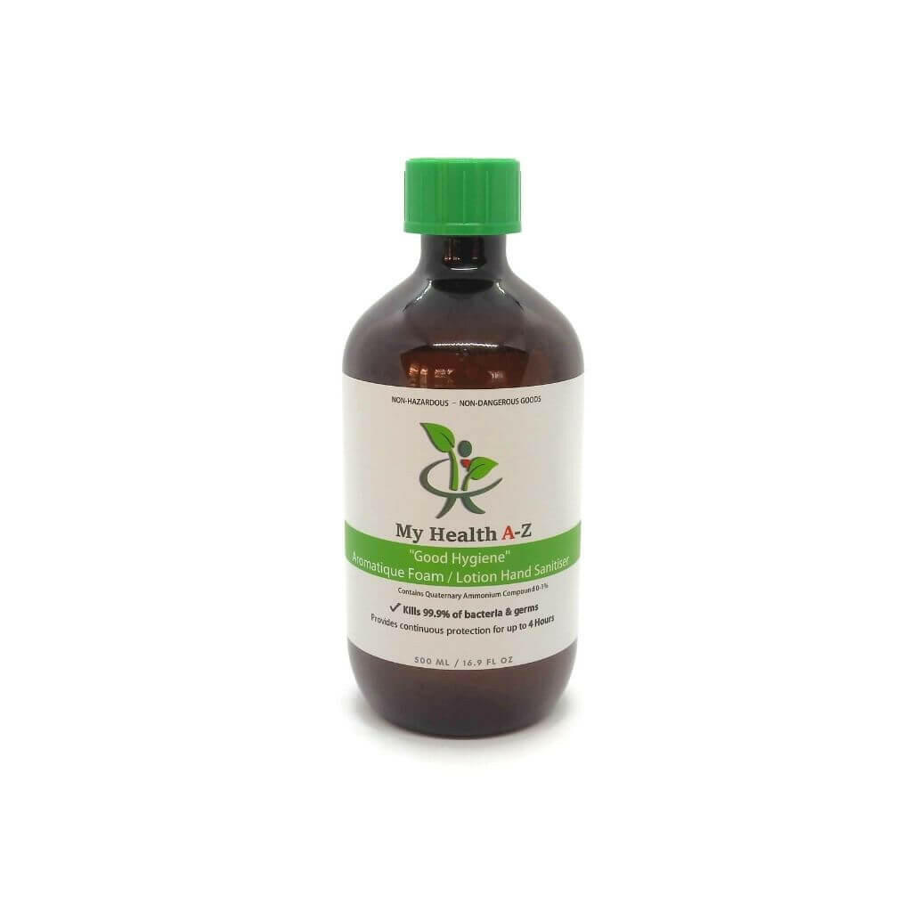 alcohol free hand sanitiser refill bottle