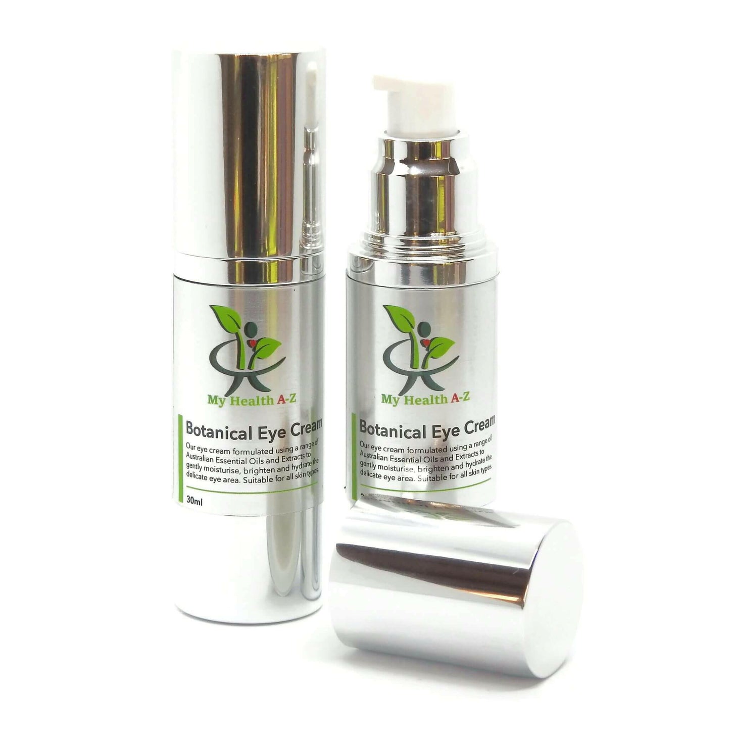 Botanical Eye Cream two air pump bottles