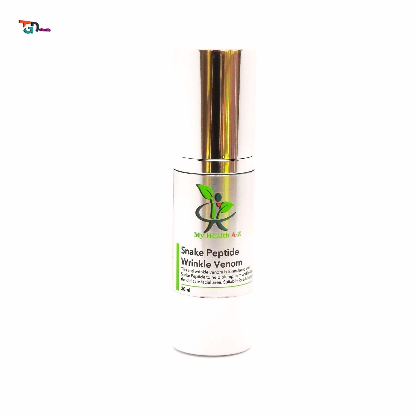 Air pump bottle of snake peptide wrinkle venom