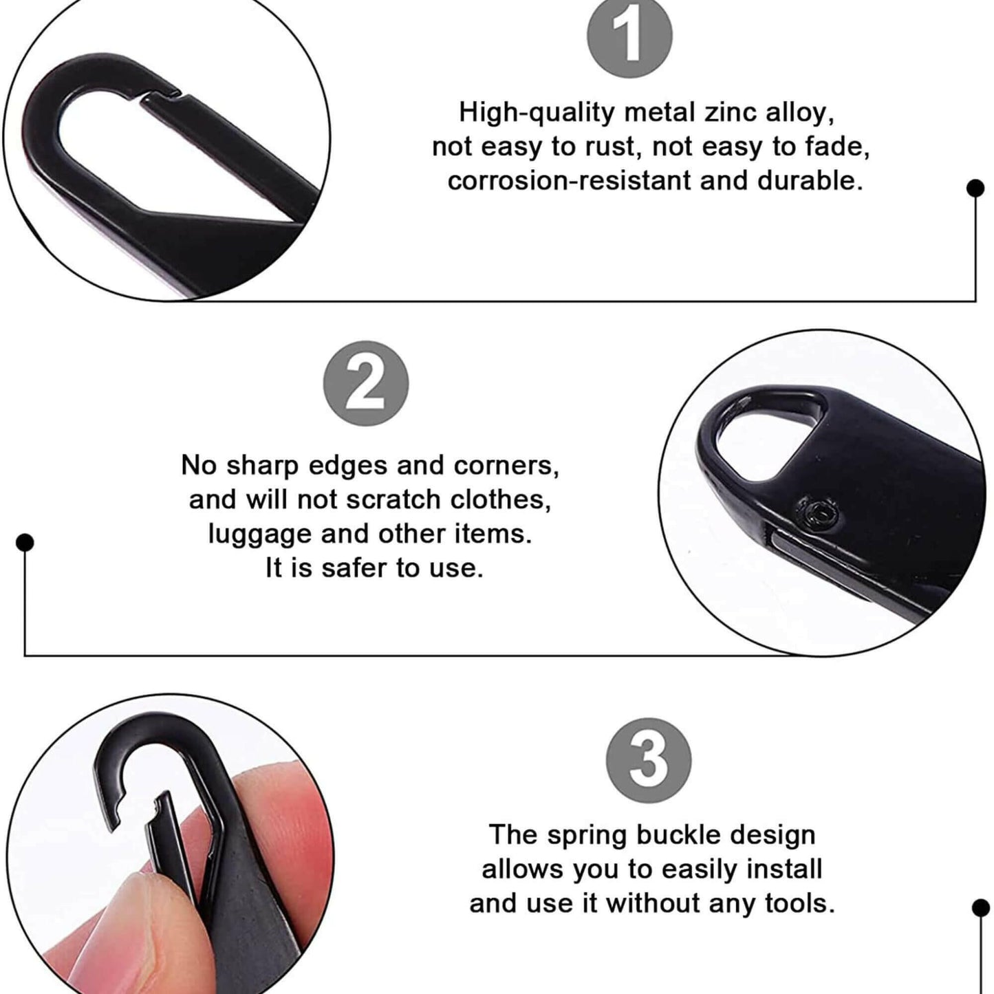 How to use zipper puller