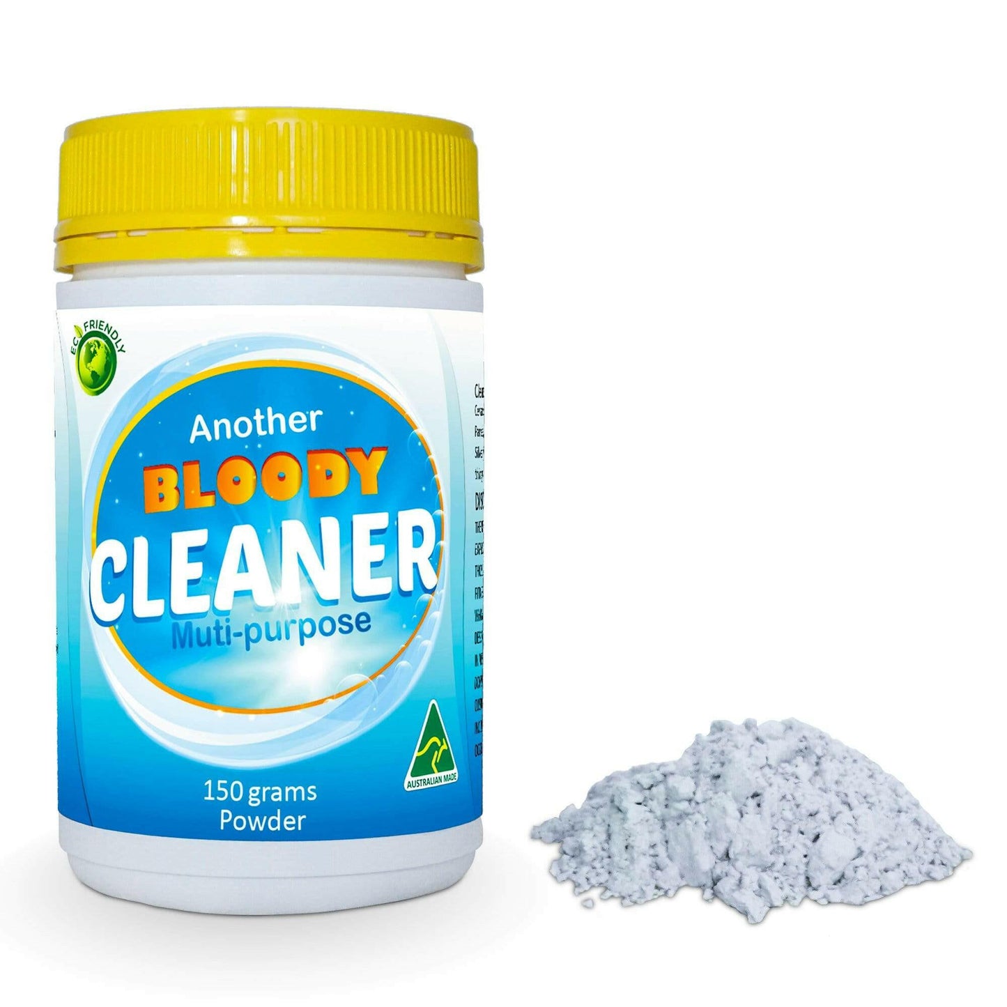 Another Bloody Multi-Purpose Cleaner and poweder on the right