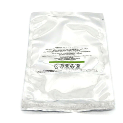 anti-ageing sheet mask satchels rear view
