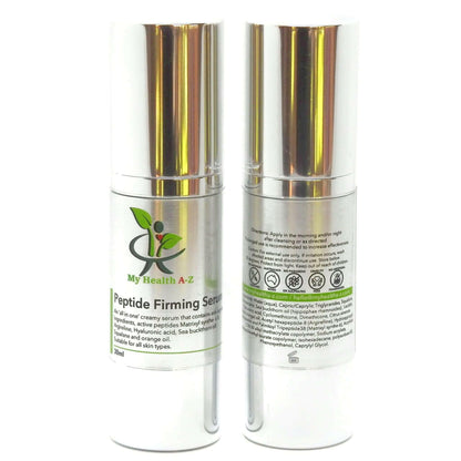 Peptide Firming Serum front and rear view