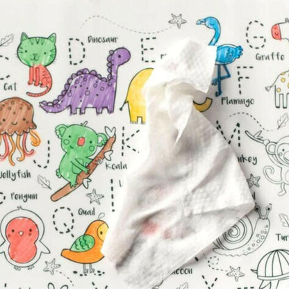 kids reusable silicone placemat just wipe
