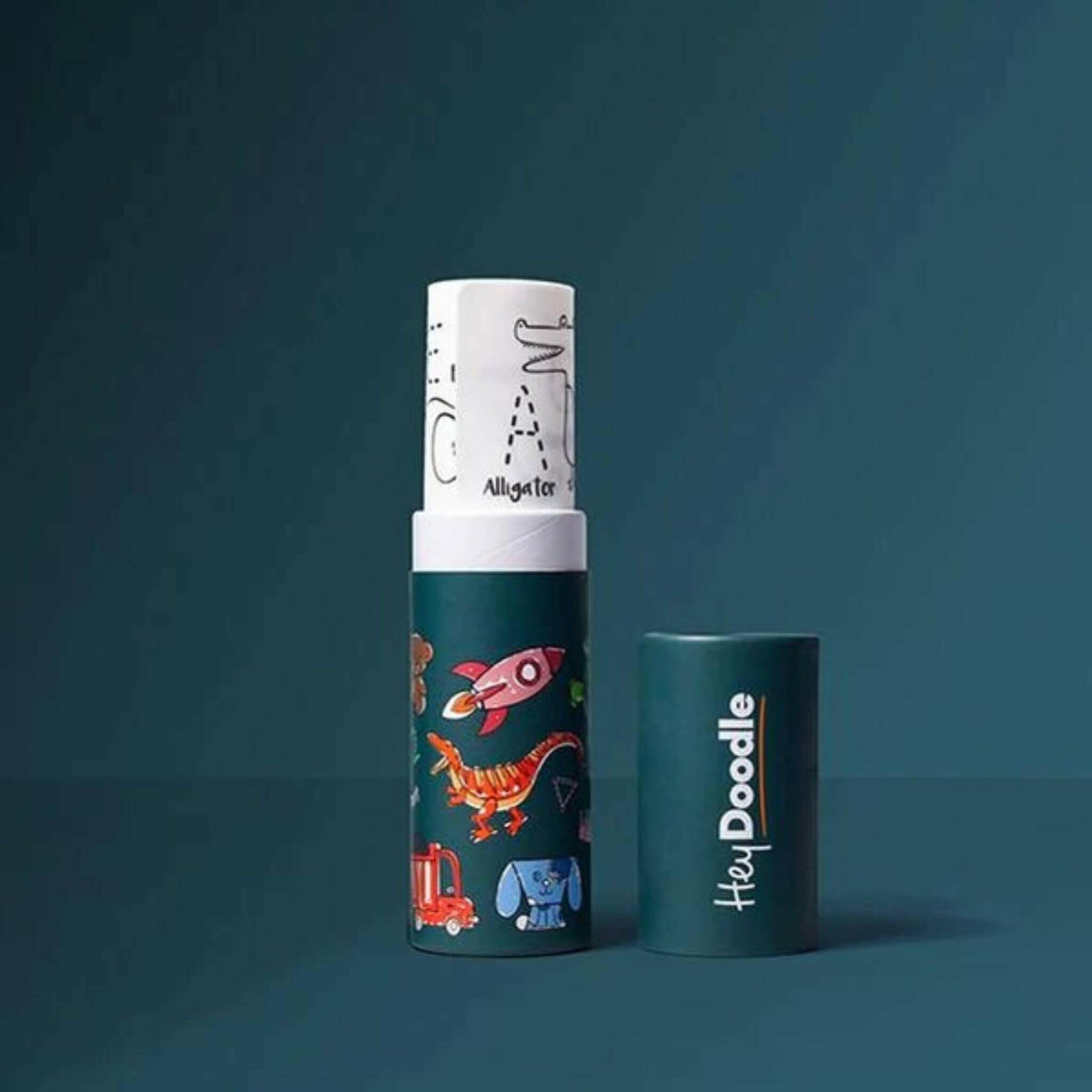 kids reusable silicone placemat with cylinder