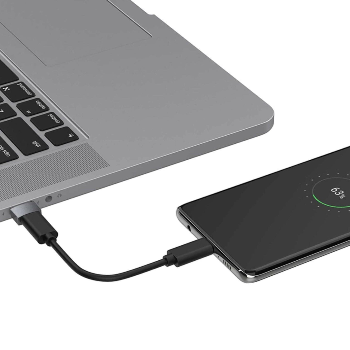 laptop connected USB Type C Female to USB 2.0 and 3.0 Adapter 2 pcs