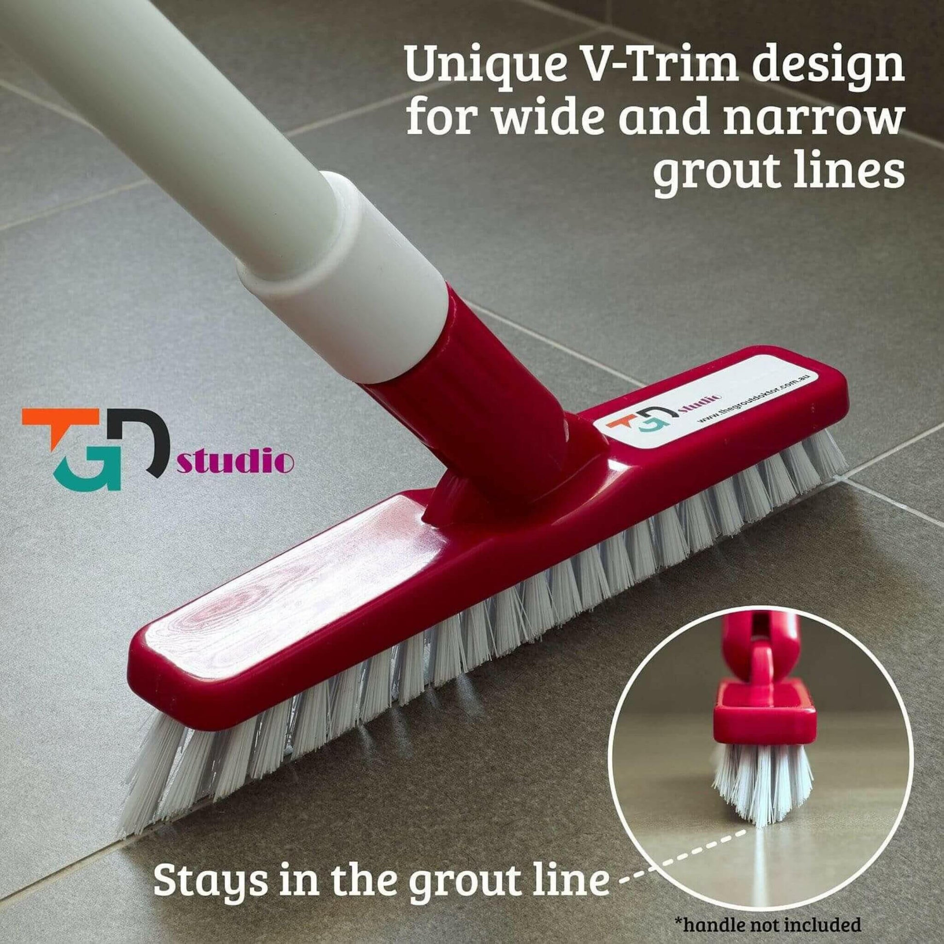 V-trim Floor Grout Cleaning Brush best grout cleaning brush
